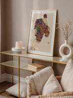 Egon Schiele Redemption - Art Print