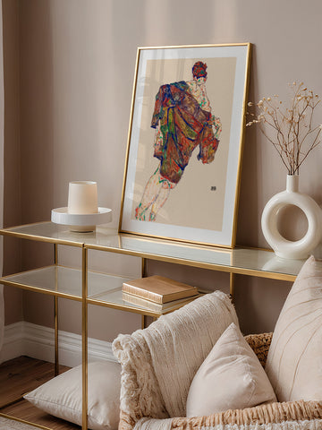 Egon Schiele Redemption - Art Print