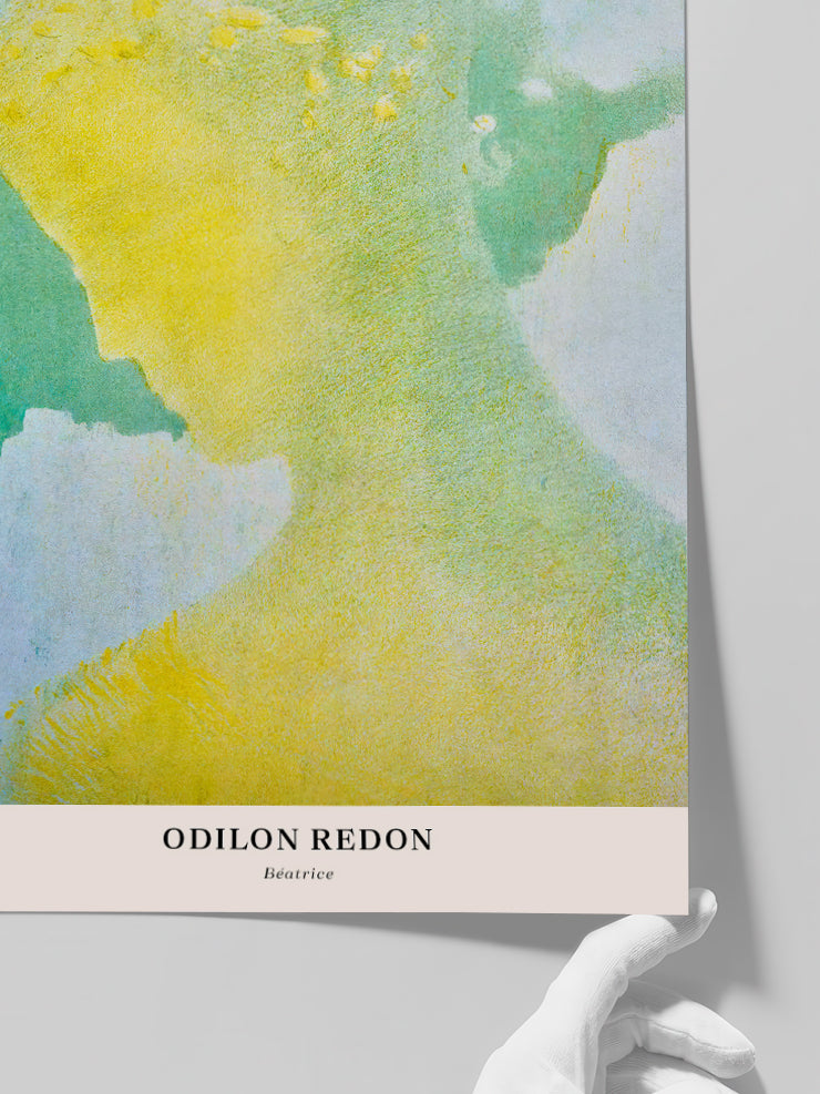 Odilon Redon Béatrice - Art Print  Poster