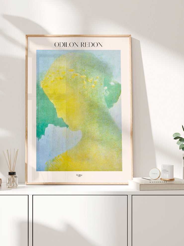 Odilon Redon Béatrice - Art Print  Poster