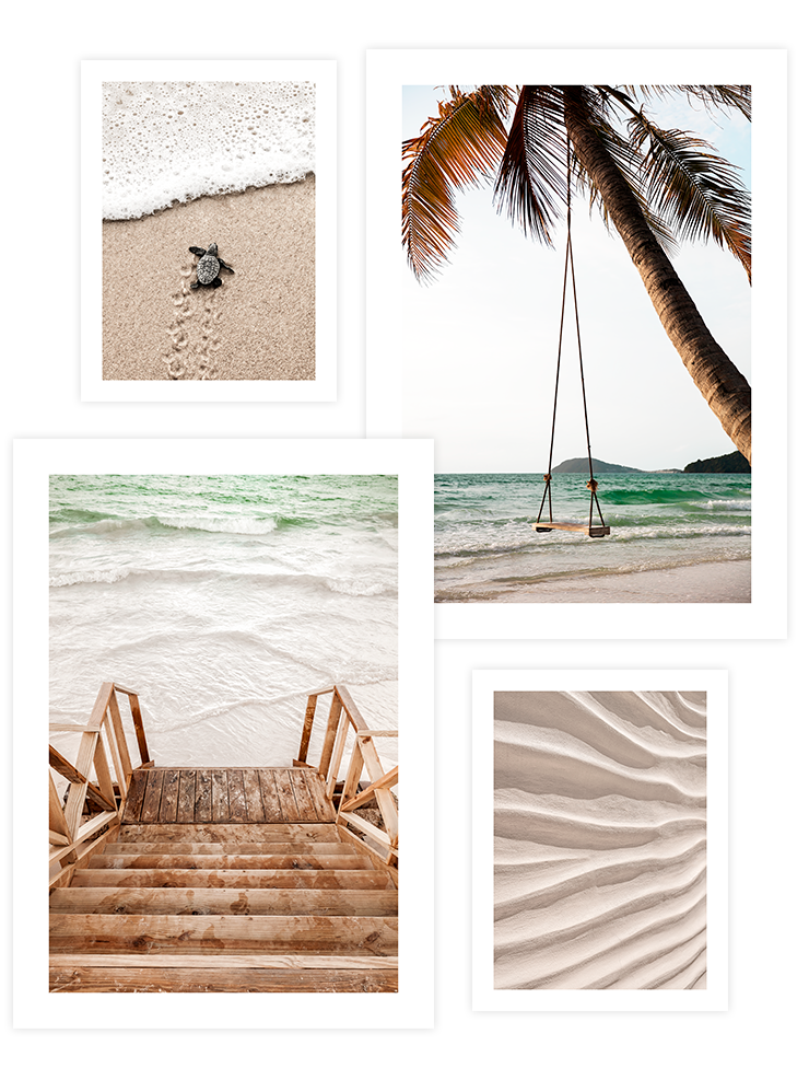 Petit Coin de Paradis Poster Seti Ürün ana görseli