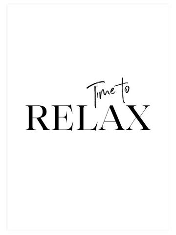 Relax Poster Seti