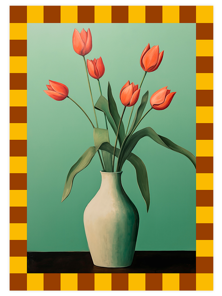 Renklerin Dansı N2 - Art Print