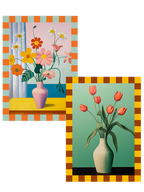 Vintage Çiçek - Poster Seti Duo