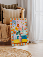 Renklerin Dansı - Art Print