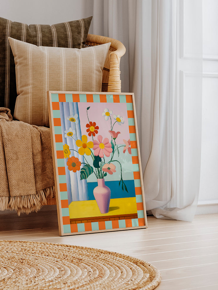 Renklerin Dansı - Art Print  Poster