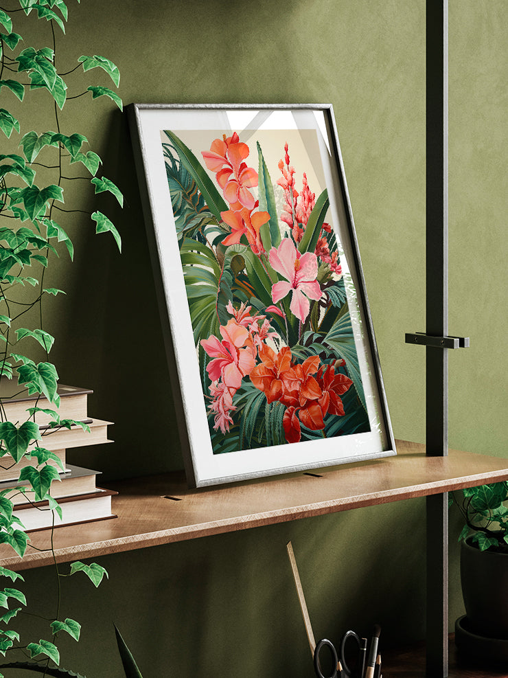 Wild Flowers - Art Print Ürün ikincil görseli