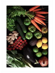 Vegetables Poster - Giclée Baskı