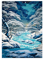 River of Okinawa - Art Print