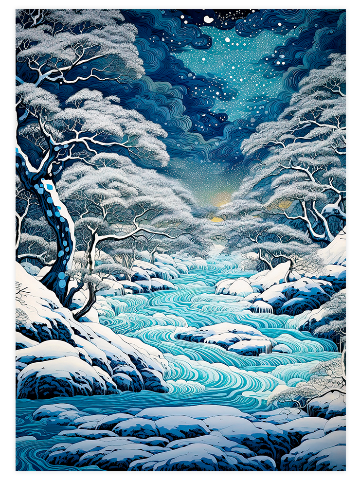 River of Okinawa - Art Print