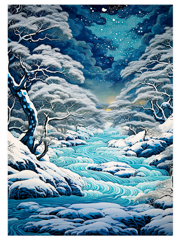 River of Okinawa - Art Print