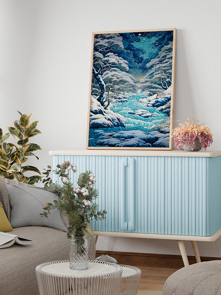 River of Okinawa - Art Print Ürün ikincil görseli