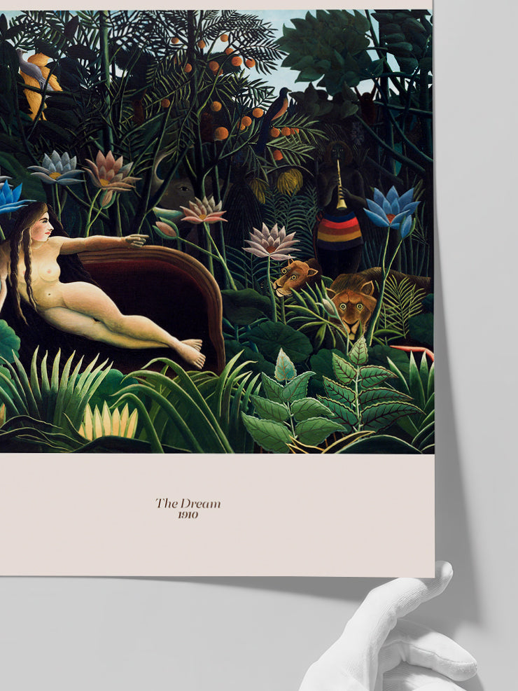 Henri Rousseau The Dream - Art Print  Poster