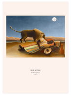 Henri Rousseau La Bohémienne Endormie - Art Print