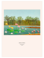 Henri Rousseau Les Flamants - Art Print