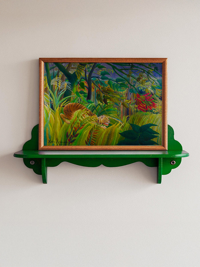 Henri Rousseau Tiger in a Tropical Storm (Surprised!) - Art Print  Poster