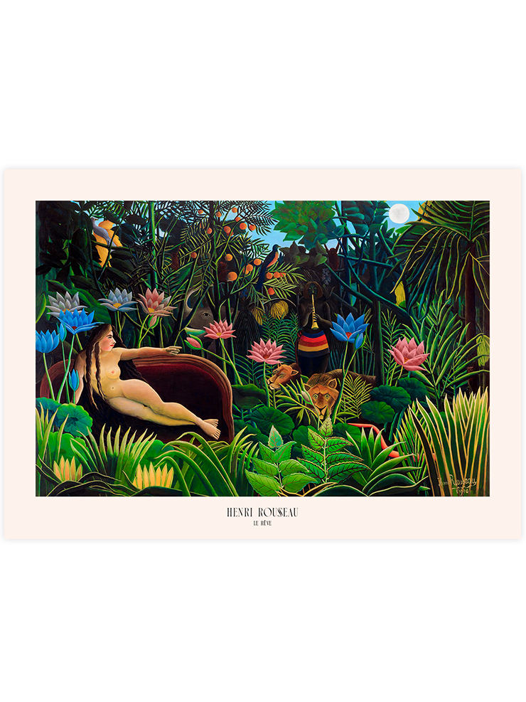 Henri Rousseau Le Rêve - Art Print