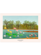 Henri Rousseau The Flamingoes - Art Print
