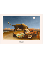 Henri Rousseau The Sleeping Gypsy - Art Print