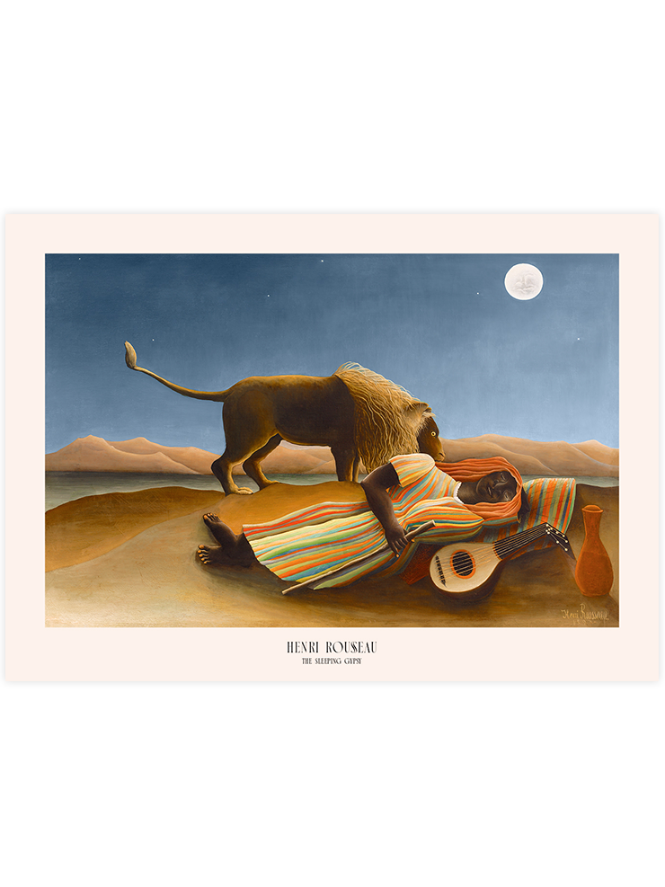 Henri Rousseau The Sleeping Gypsy - Art Print