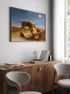 Henri Rousseau Uyuyan Çingene - Art Print