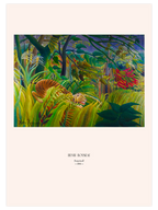 Henri Rousseau Surprised - Art Print