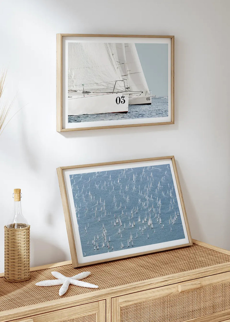 Sailing Regatta Seti - Poster Seti