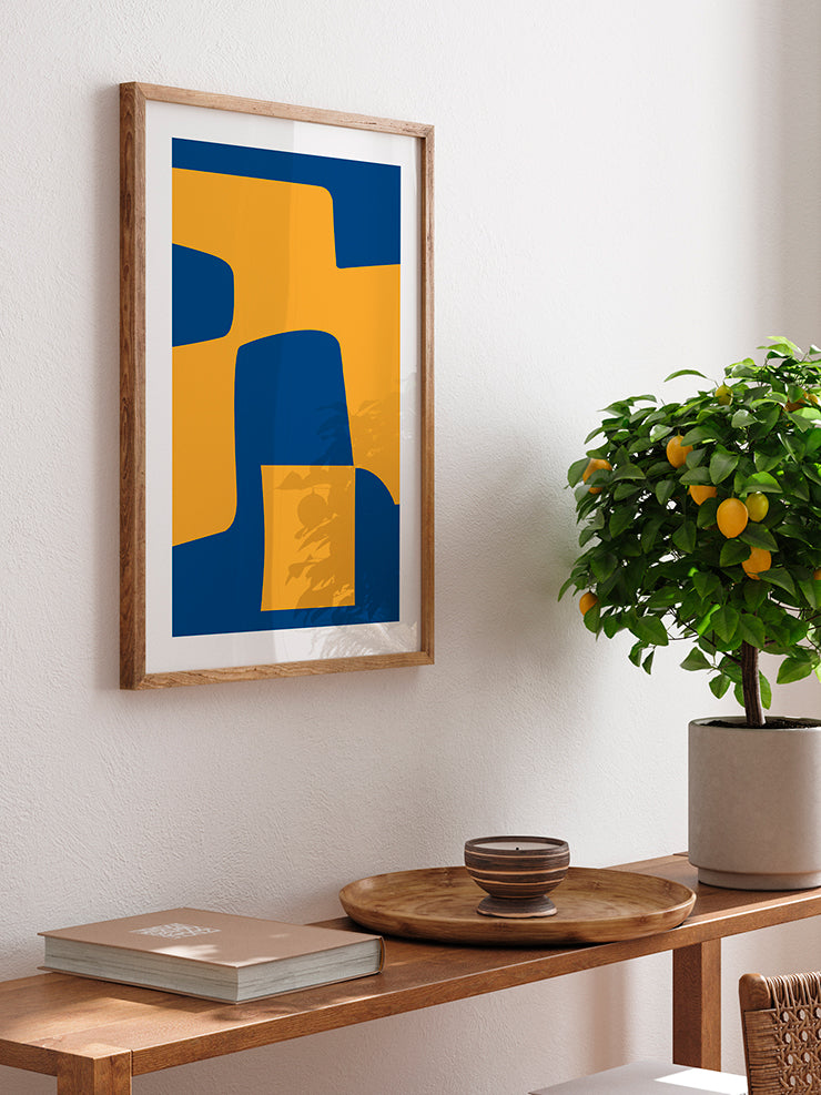 Geometric Forms - Art Print Ürün ikincil görseli