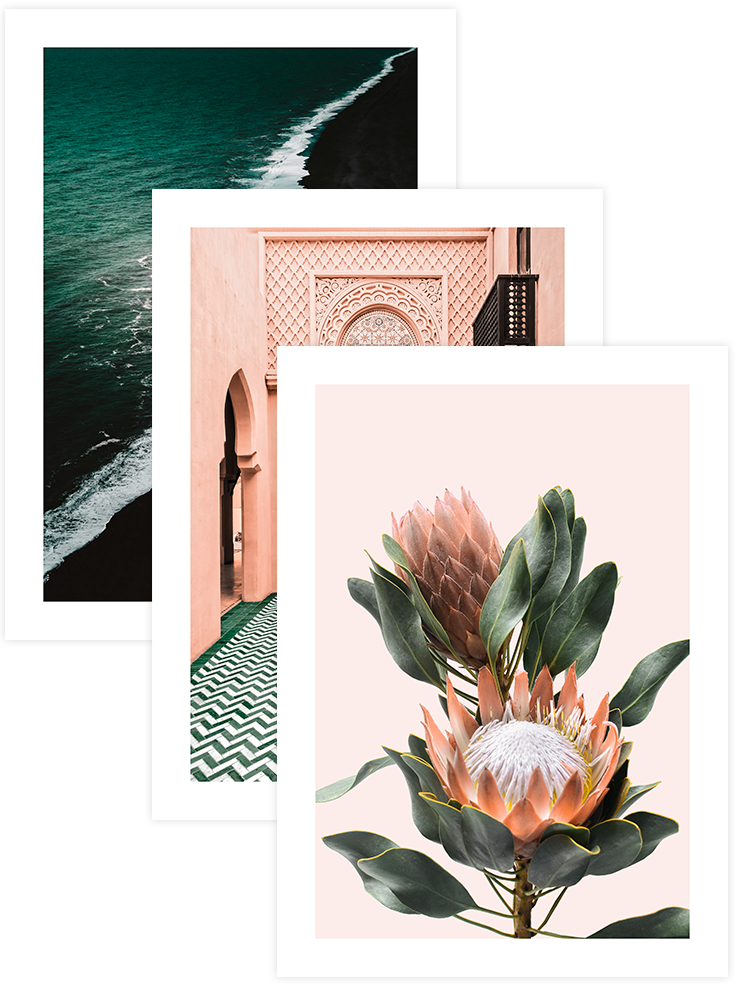 Exotic Touch - Poster Seti Trio Ürün ana görseli