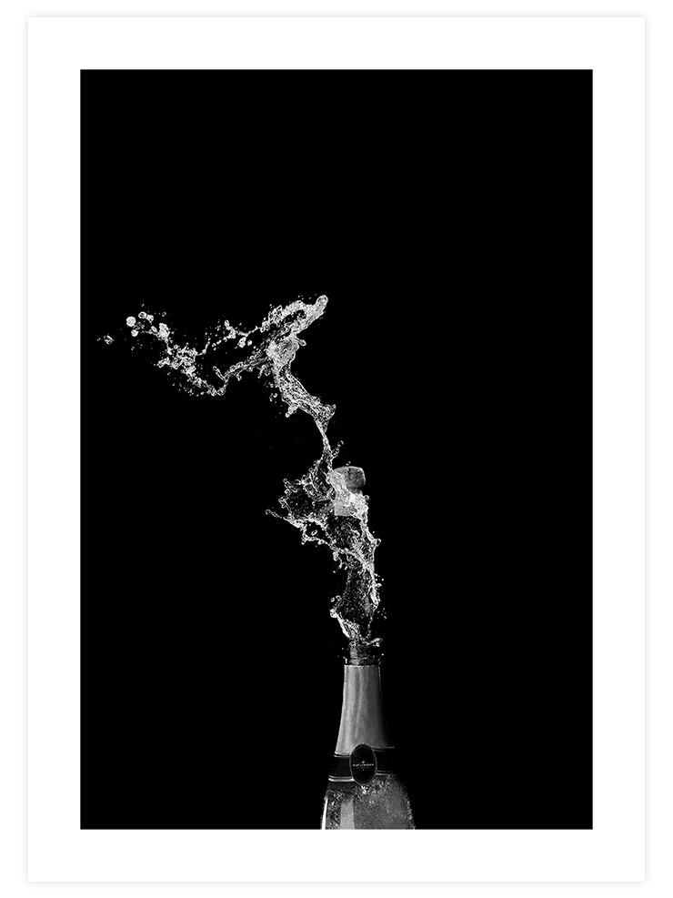 Champagne - Art Print