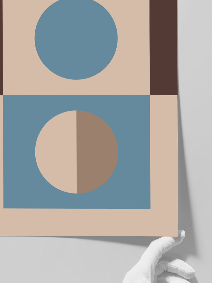 Geometrik Form N2 - Art Print  Poster