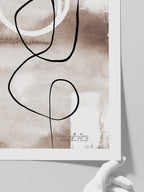 Abstract Lines N3 - Art Print