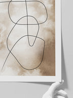 Abstract Lines N1 - Art Print