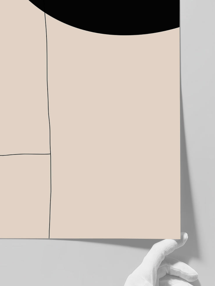 Two Lines - Art Print  Poster