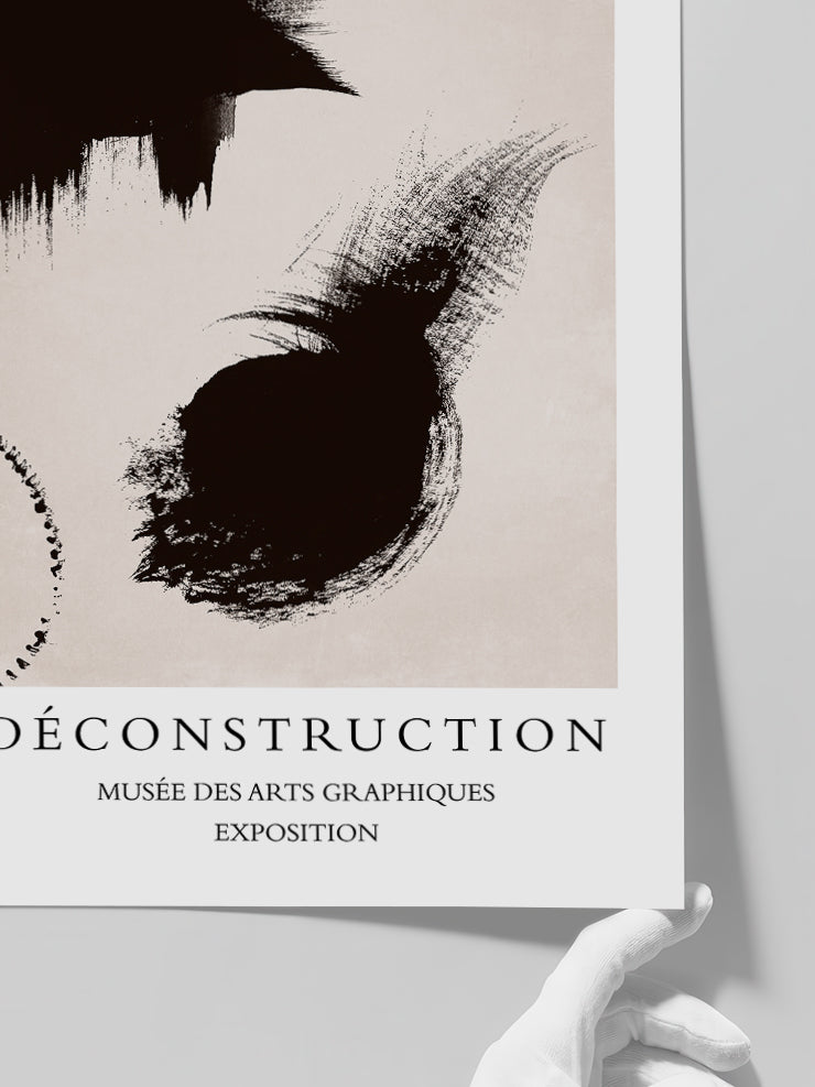 Déconstruction - Art Print  Poster