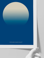 Istanbul Blue Night - Art Print