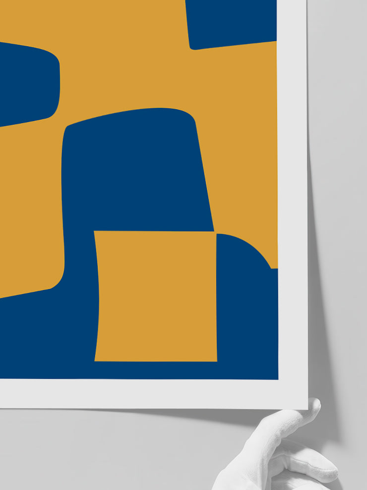 Geometric Forms - Art Print  Poster