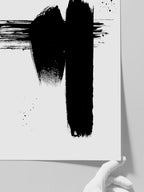 Fırça Darbeleri N2 - Art Print