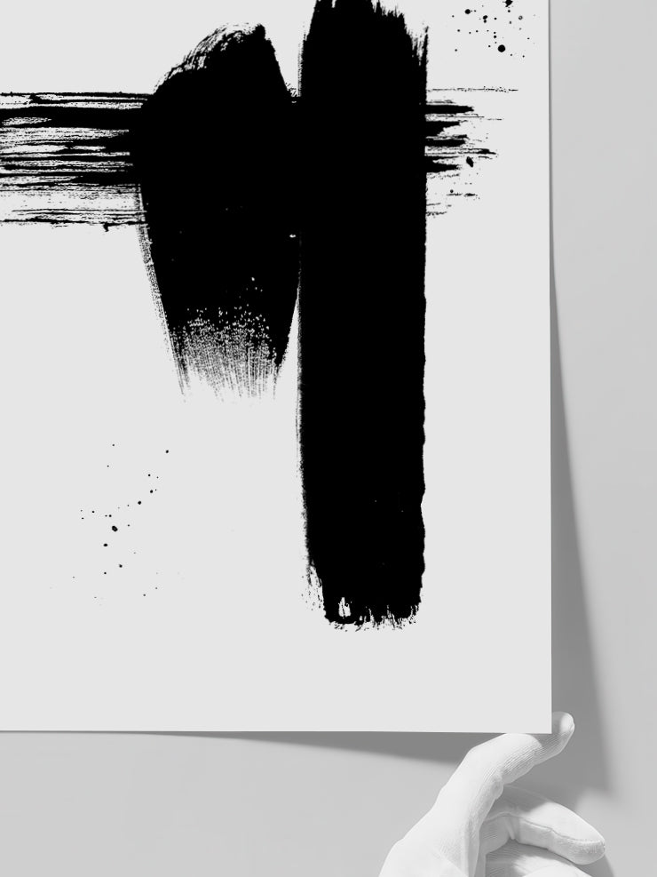 Fırça Darbeleri N2 - Art Print  Poster
