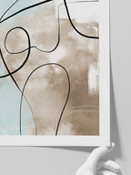 Abstract Lines N6 - Art Print