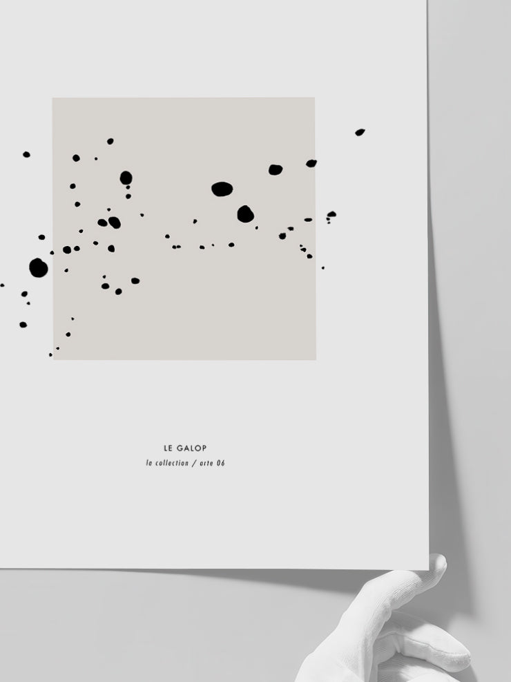 Le Galop - Art Print  Poster