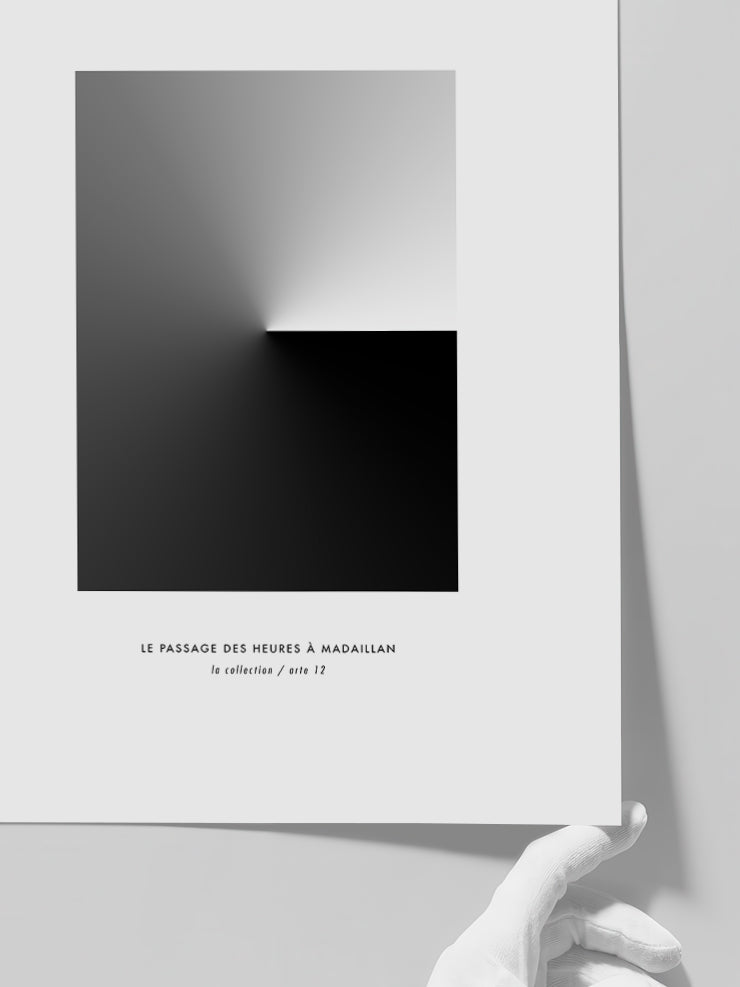 Le Passage Des Heures A Madaillan - Art Print  Poster
