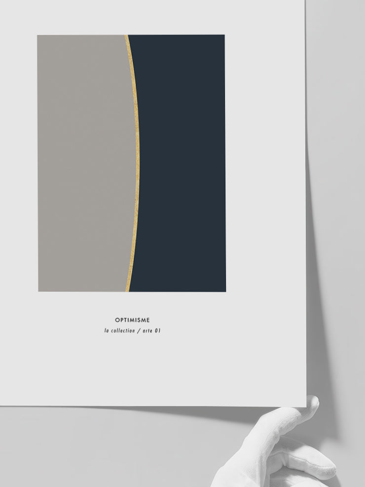 Optimisme - Art Print  Poster
