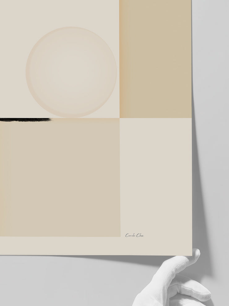 Etude Géométrique - Art Print