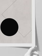 Square And Circle N2 - Art Print