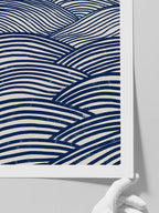 Blue Waves - Art Print