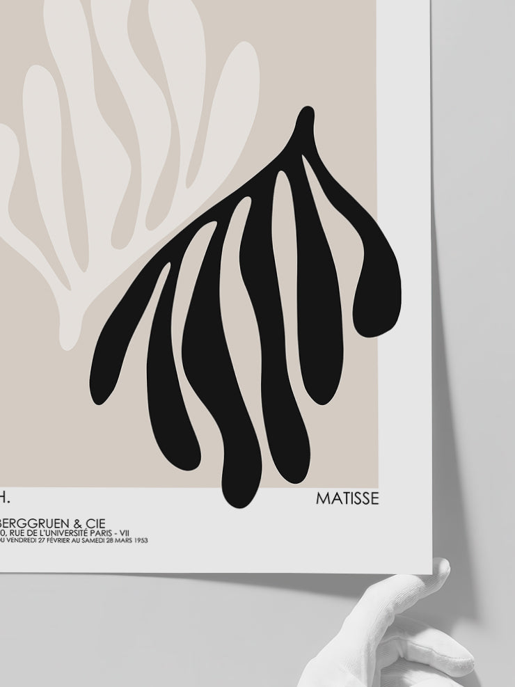 Matisse Soyut Afiş N1 - Art Print  Poster