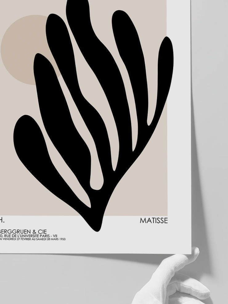 Matisse Soyut Afiş N2 - Art Print  Poster