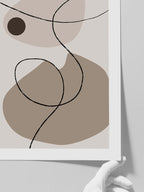 Trait Abstrait N4 - Art Print