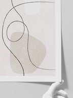 Trait Abstrait - Art Print